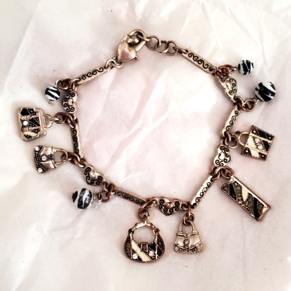 Vintage charm bracelet